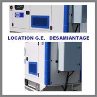 LOCATION GROUPES ELECTROGENES désamiantage